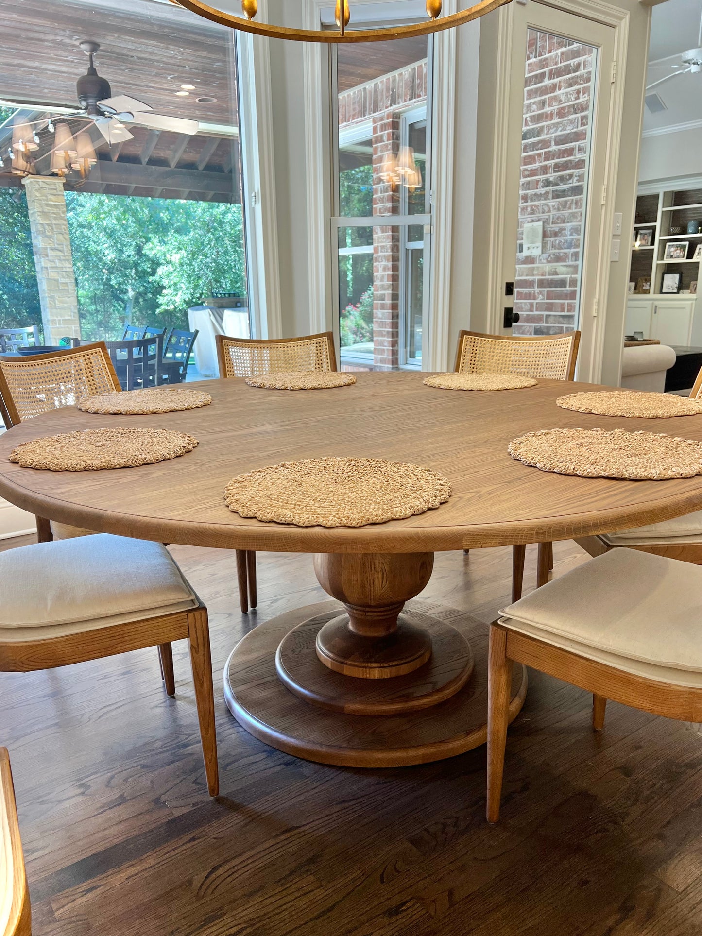 Anderson Pedestal Round Dining Table