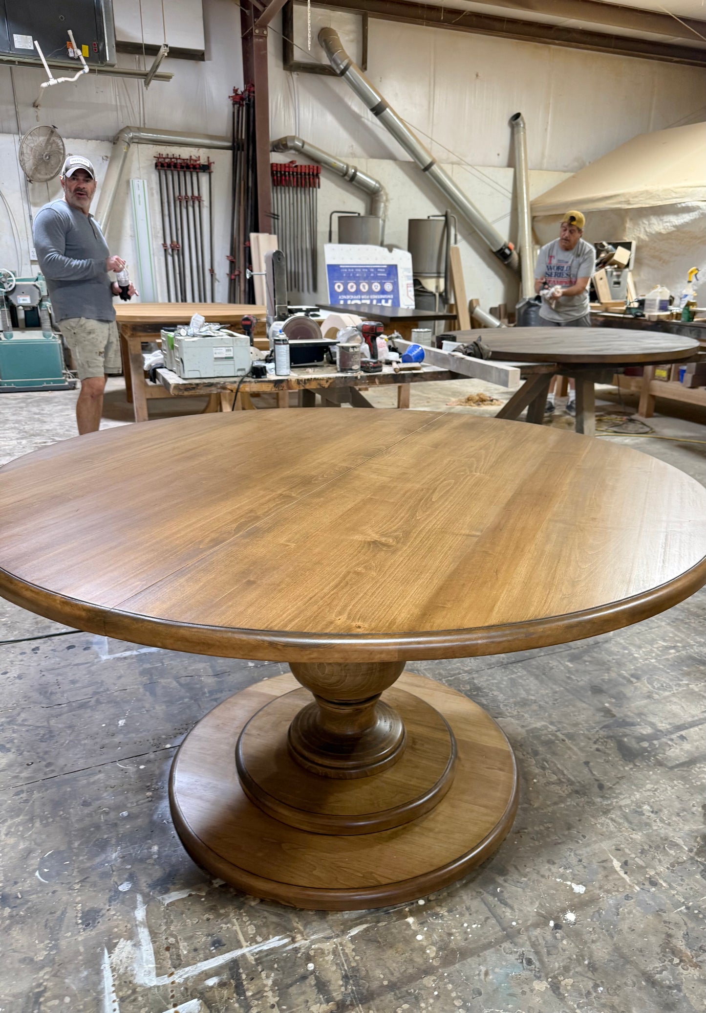 Anderson Pedestal Round Dining Table