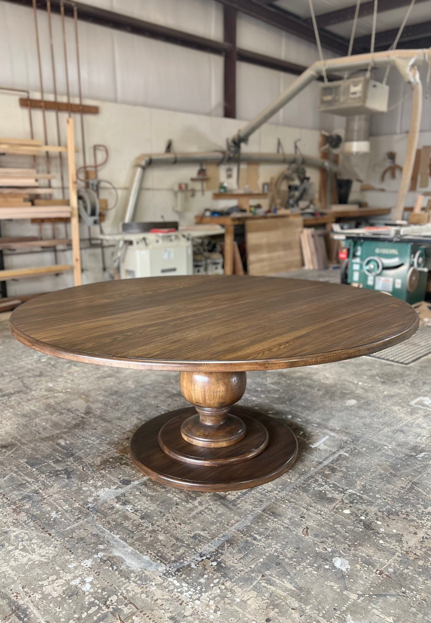Anderson Pedestal Round Dining Table