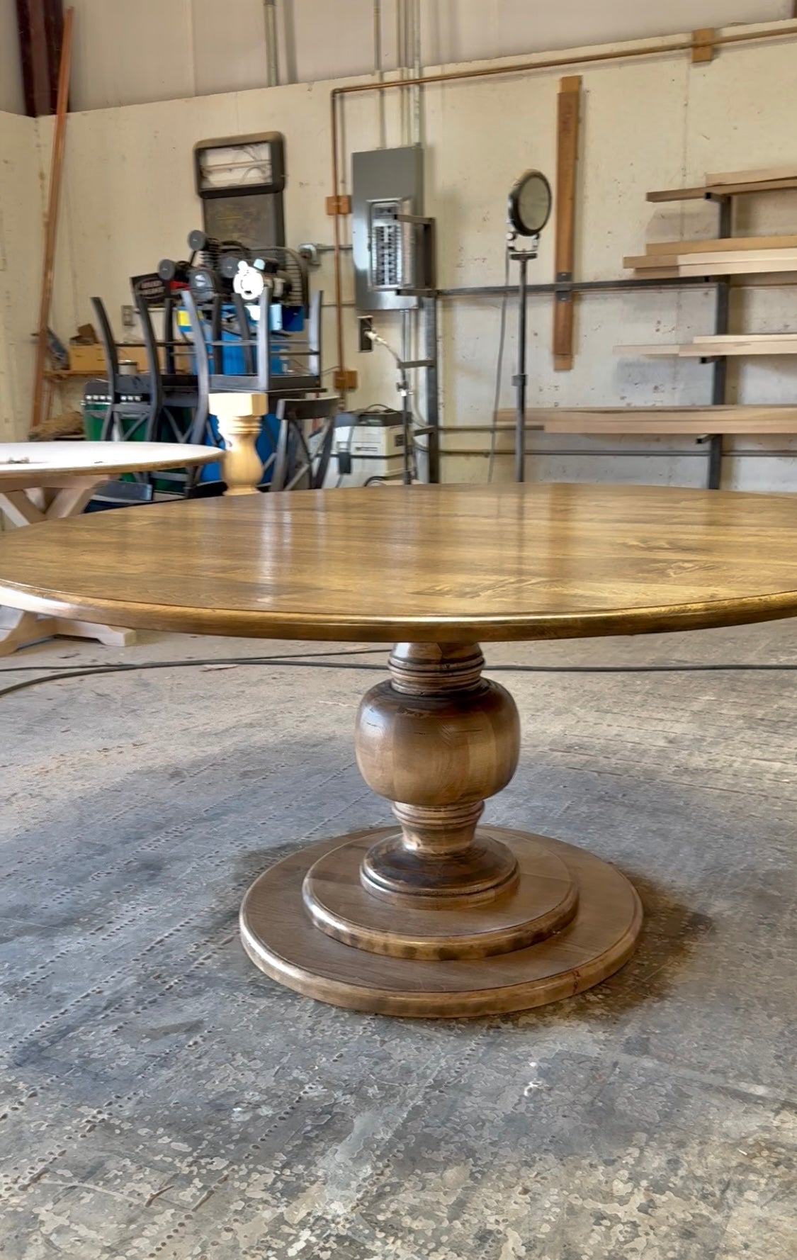 Anderson Pedestal Round Dining Table