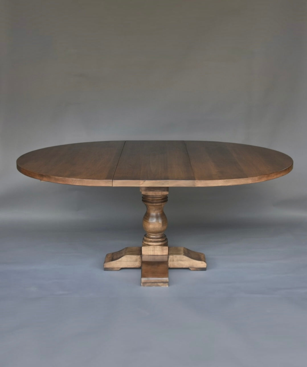 Solid Maple 54" Round Extension Table Available for IMMEDIATE DELIVERY