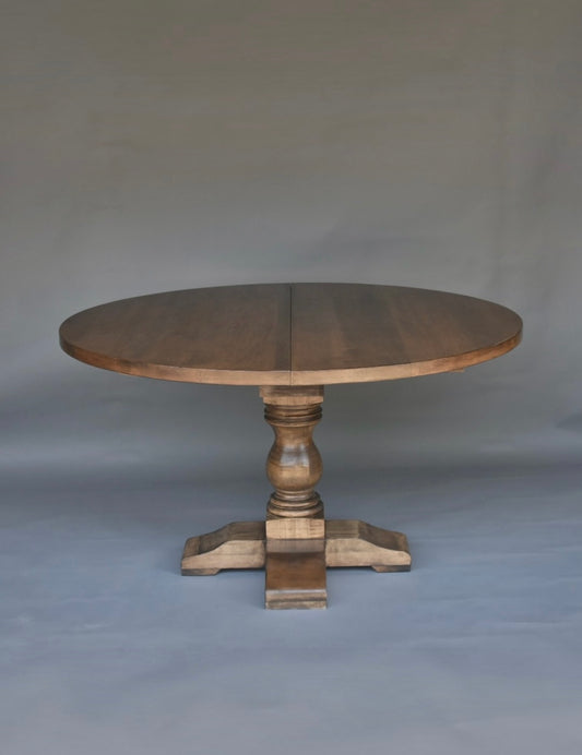 Solid Maple 54" Round Extension Table Available for IMMEDIATE DELIVERY